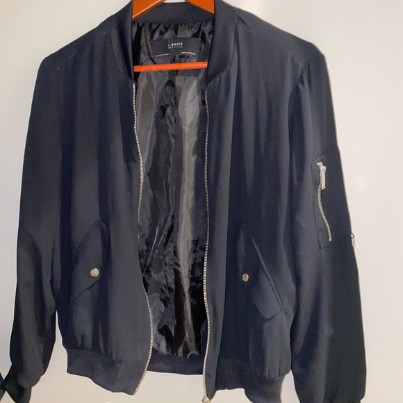 Black bomber jacket size XS - Picture 2 of 3